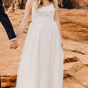 David’s Bridal wedding dress